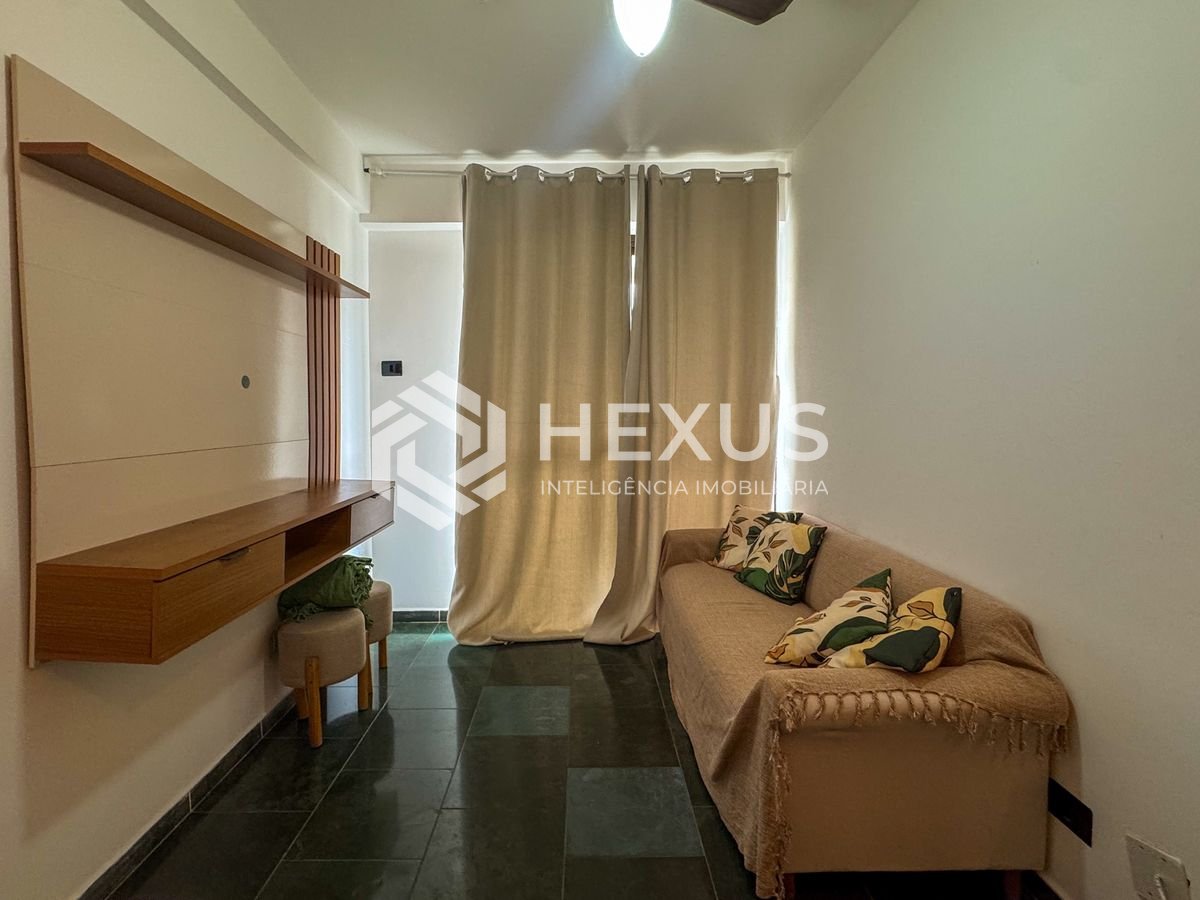 Foto 2 de Apartamento com varanda e lazer a 500m da praia no Tombo, Guarujá