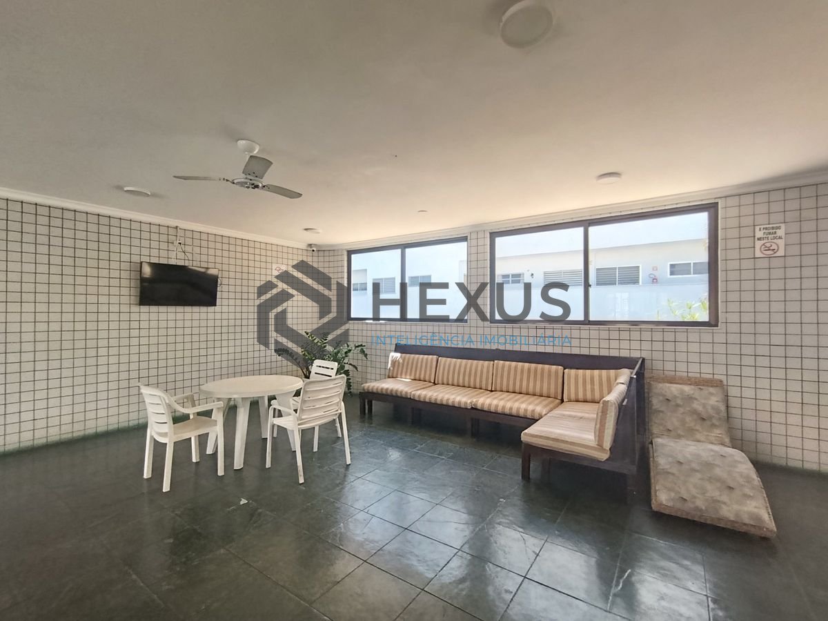 Foto 24 de Apartamento com varanda e lazer a 150m da praia na região do Aquário na Enseada, Guarujá
