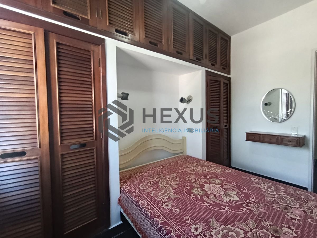 Foto 14 de Apartamento com varanda e lazer a 150m da praia na região do Aquário na Enseada, Guarujá