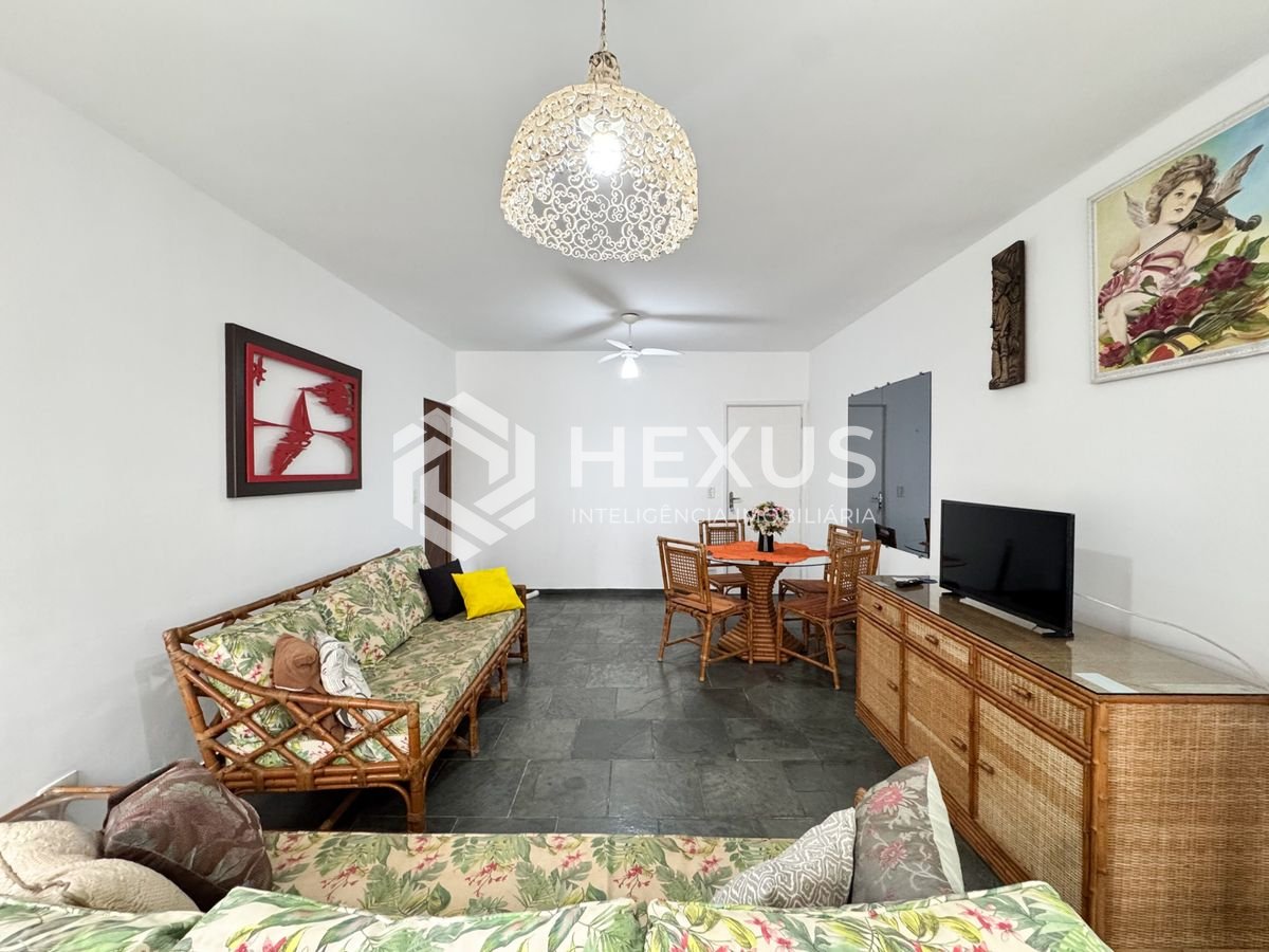 Apartamento a 200m da praia nas Pitangueiras, Guarujá