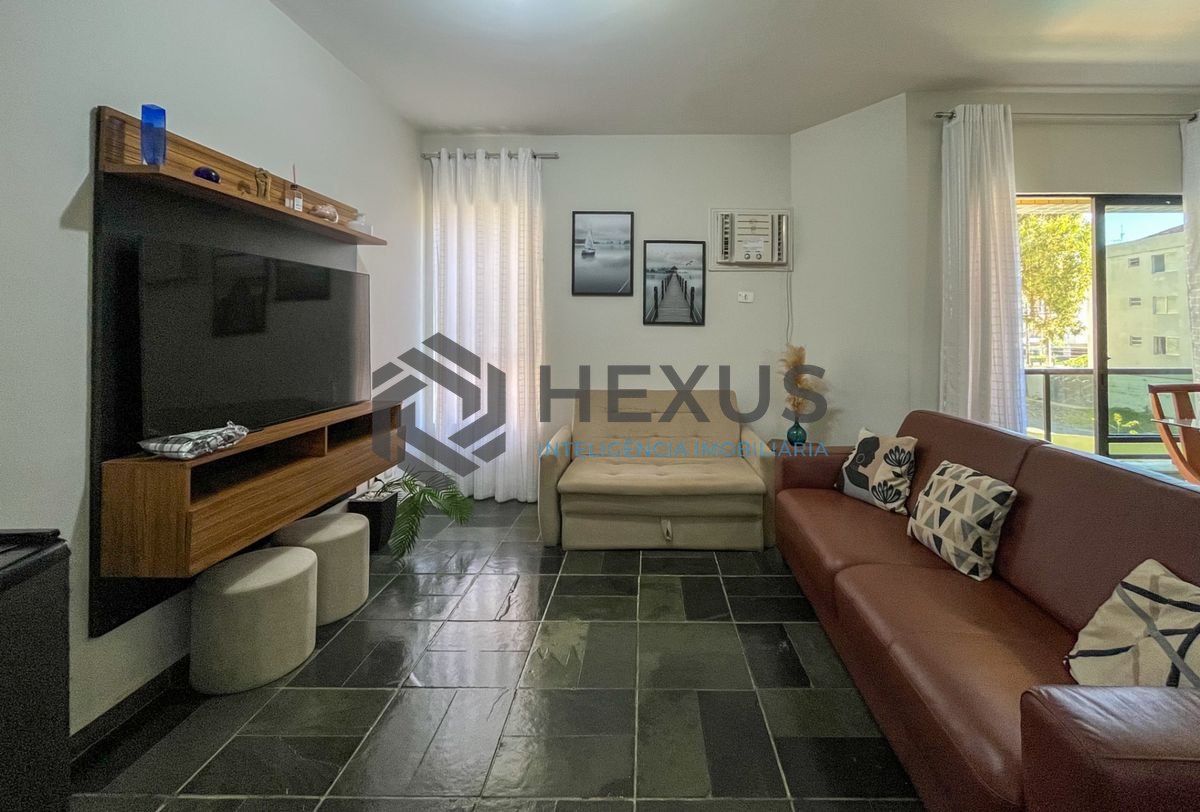 Foto 4 de Apartamento com varanda e lazer na região do Tortugas na Enseada, Guarujá