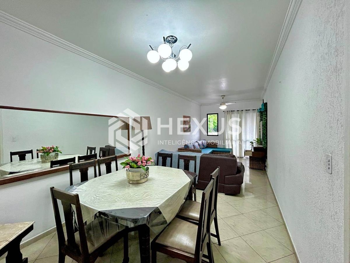 Foto 4 de Apartamento com varanda e lazer a 500m da praia na Enseada, Guarujá