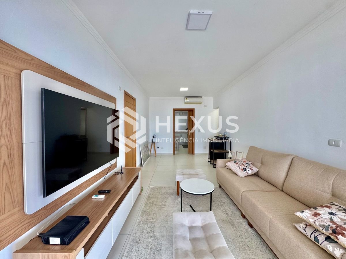 Foto 4 de Apartamento reformado com varanda gourmet vista mar nas Pitangueiras, Guarujá