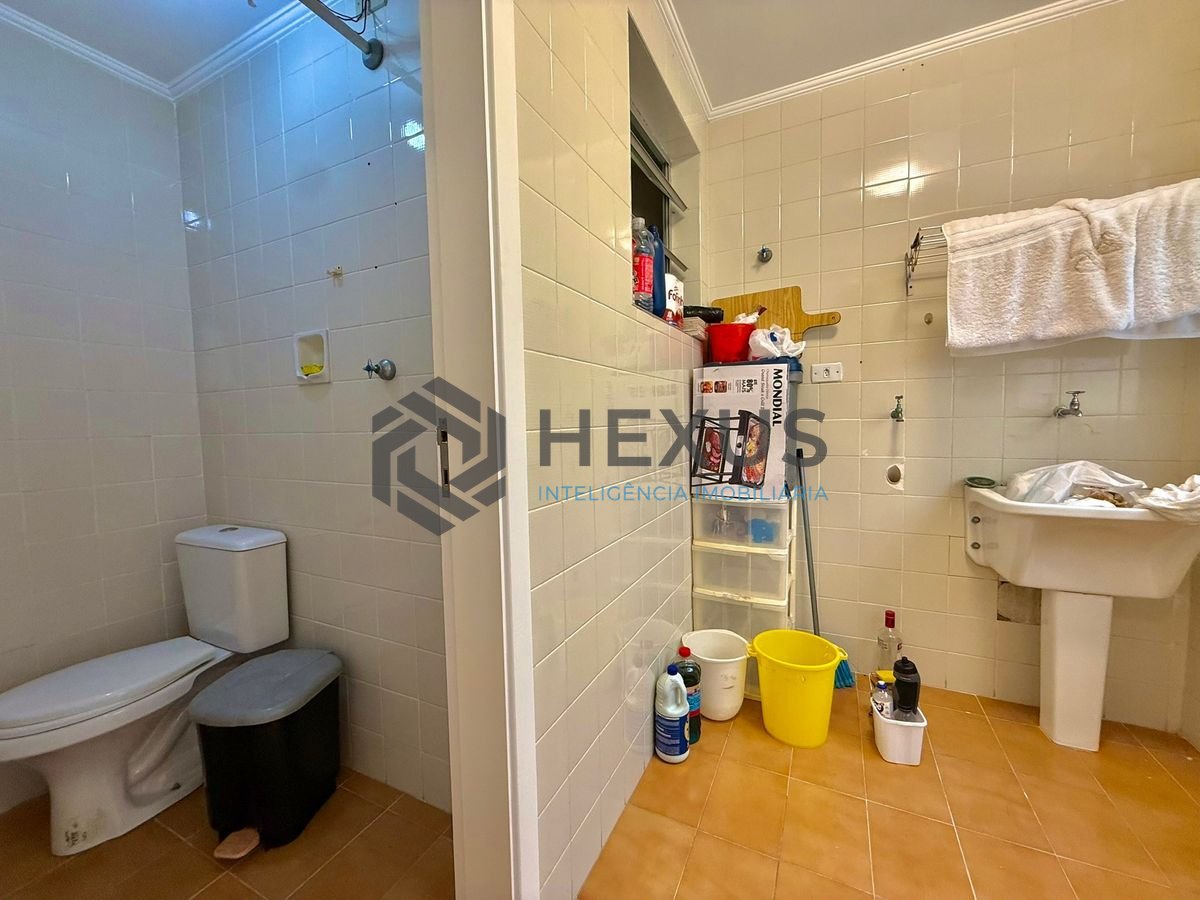 Foto 27 de Apartamento com varanda e lazer a 200m da praia na região da Acqua Mundo na Enseada, Guarujá