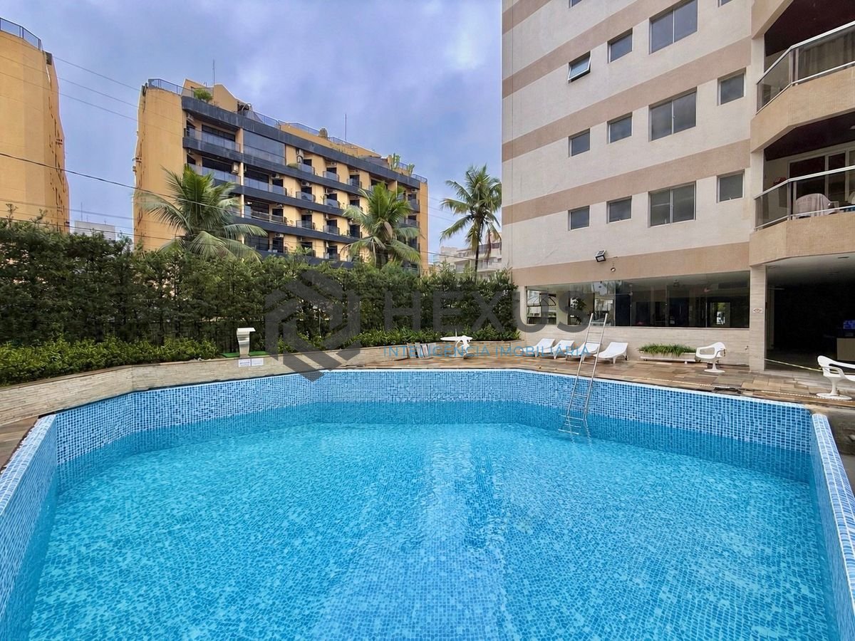 Foto 21 de Apartamento com varanda e lazer a 200m da praia na região da Acqua Mundo na Enseada, Guarujá