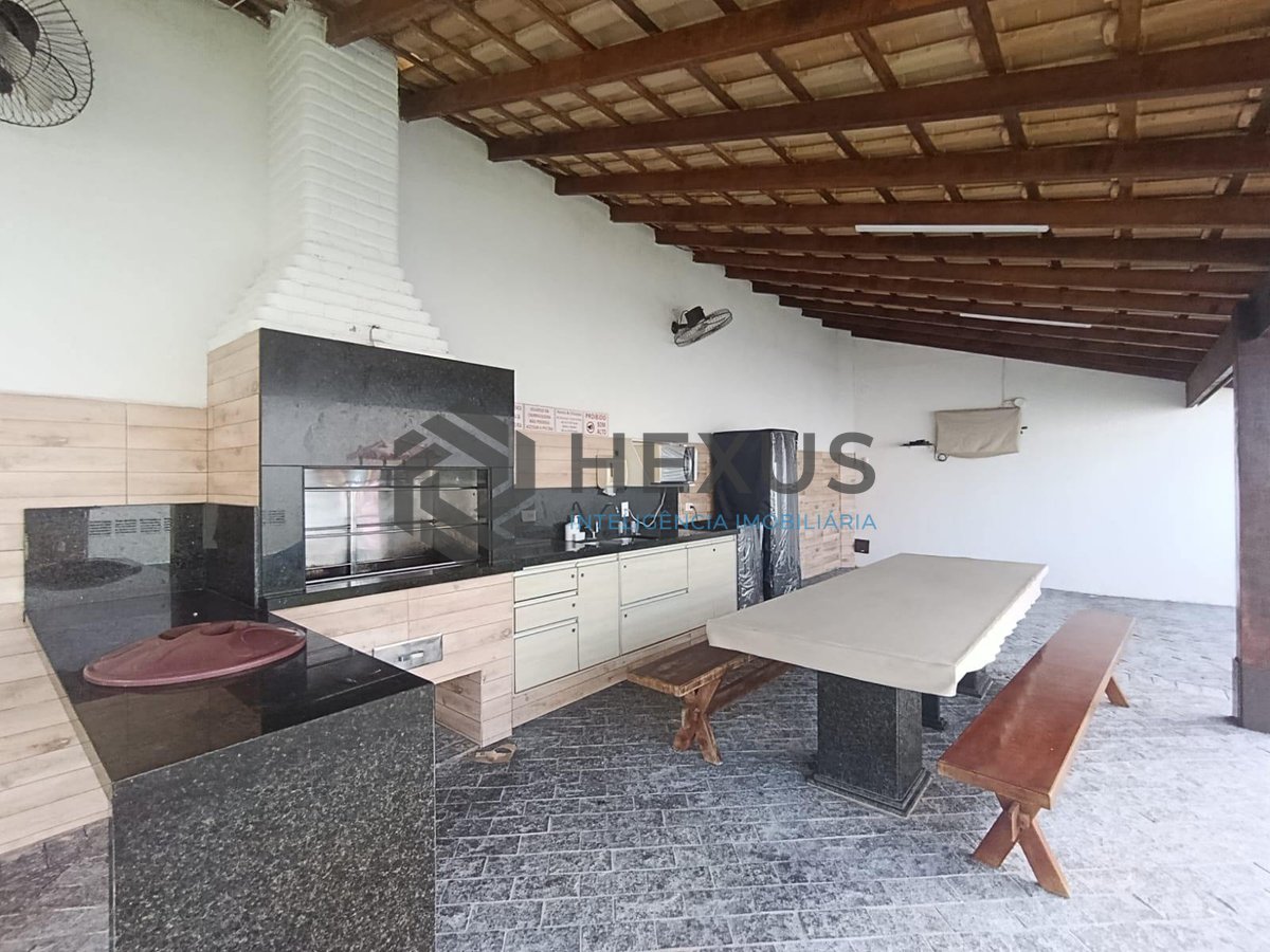 Foto 30 de Apartamento com varanda vista mar e lazer na Enseada, Guarujá