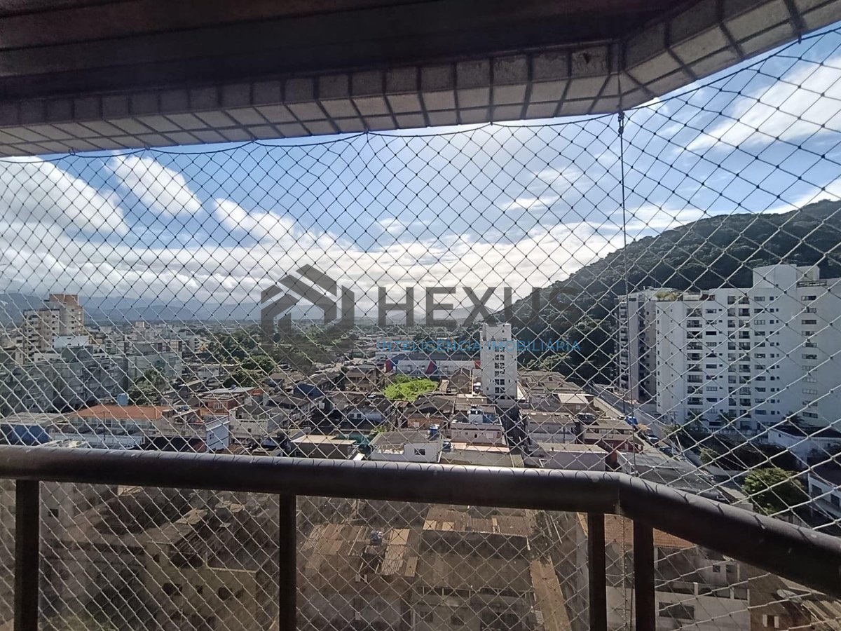 Foto 14 de Apartamento com varanda vista mar e lazer na Enseada, Guarujá
