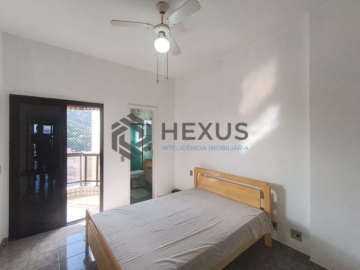 Foto 10 de Apartamento com varanda vista mar e lazer na Enseada, Guarujá