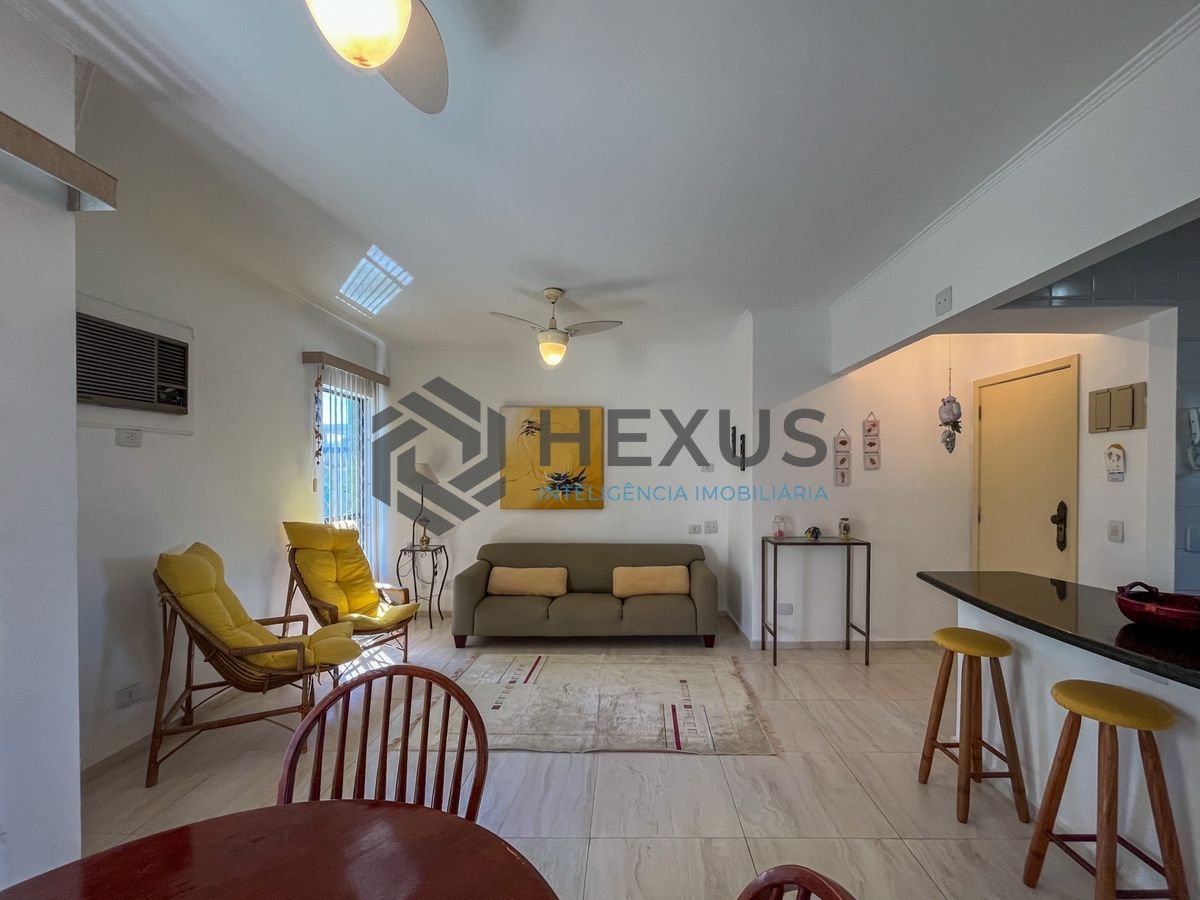 Foto 6 de Apartamento com varanda e lazer na região do Tortugas na Enseada, Guarujá