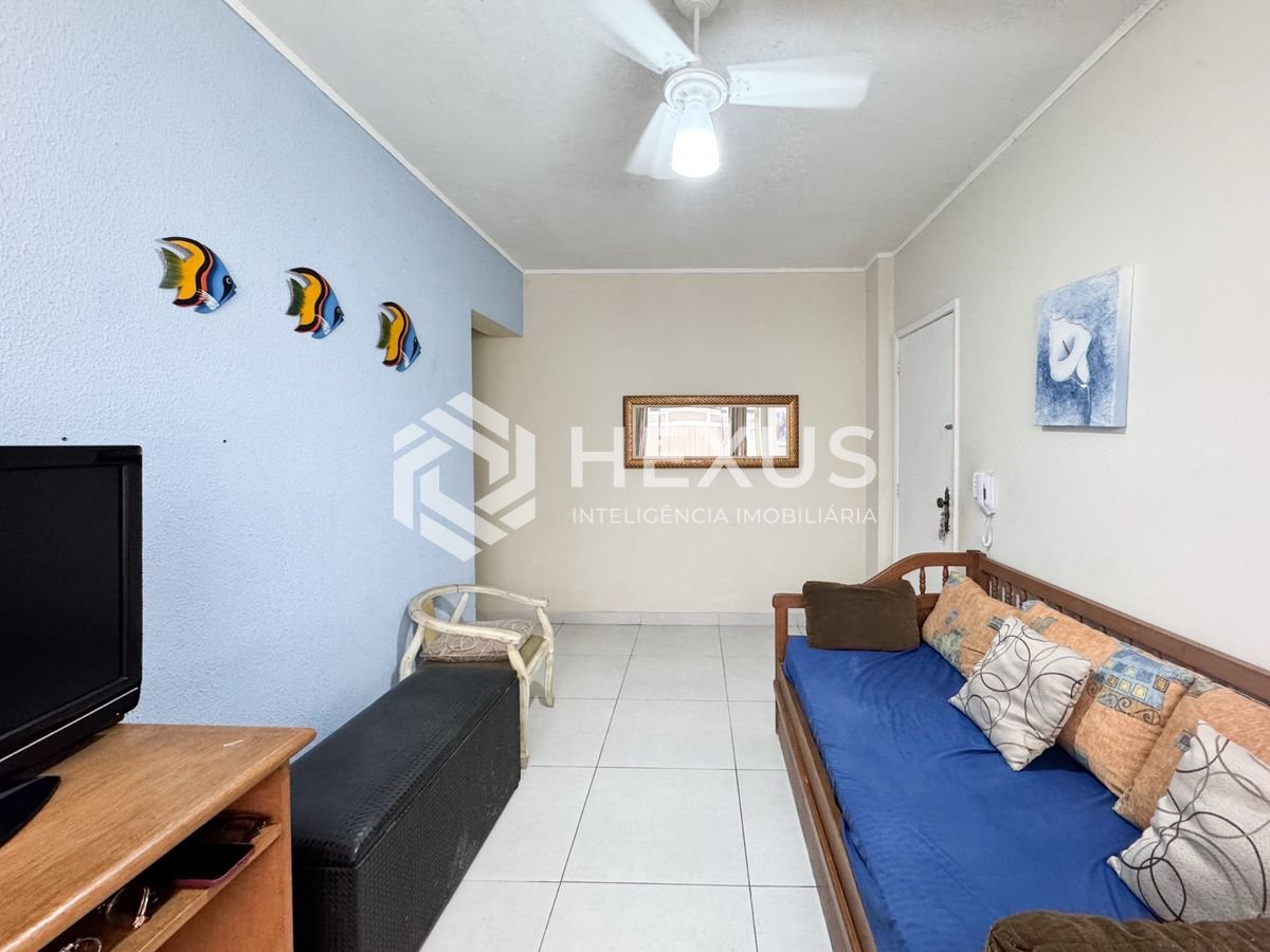 Foto 2 de Apartamento a 150m da praia na região da Vila Alzira no Jardim Astúrias, Guarujá