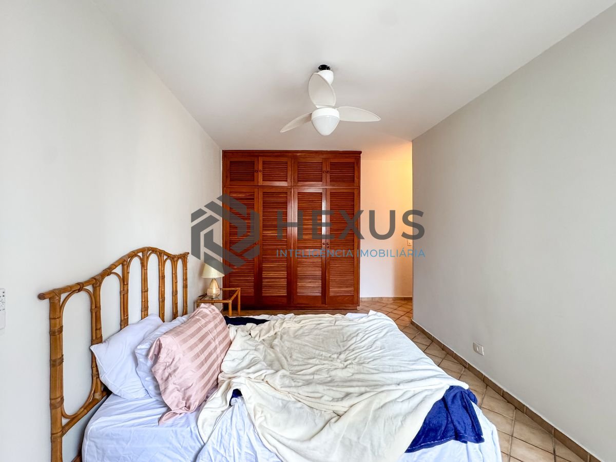 Foto 20 de Apartamento com varanda vista mar e lazer a 1 quadra da praia nas Pitangueiras, Guarujá