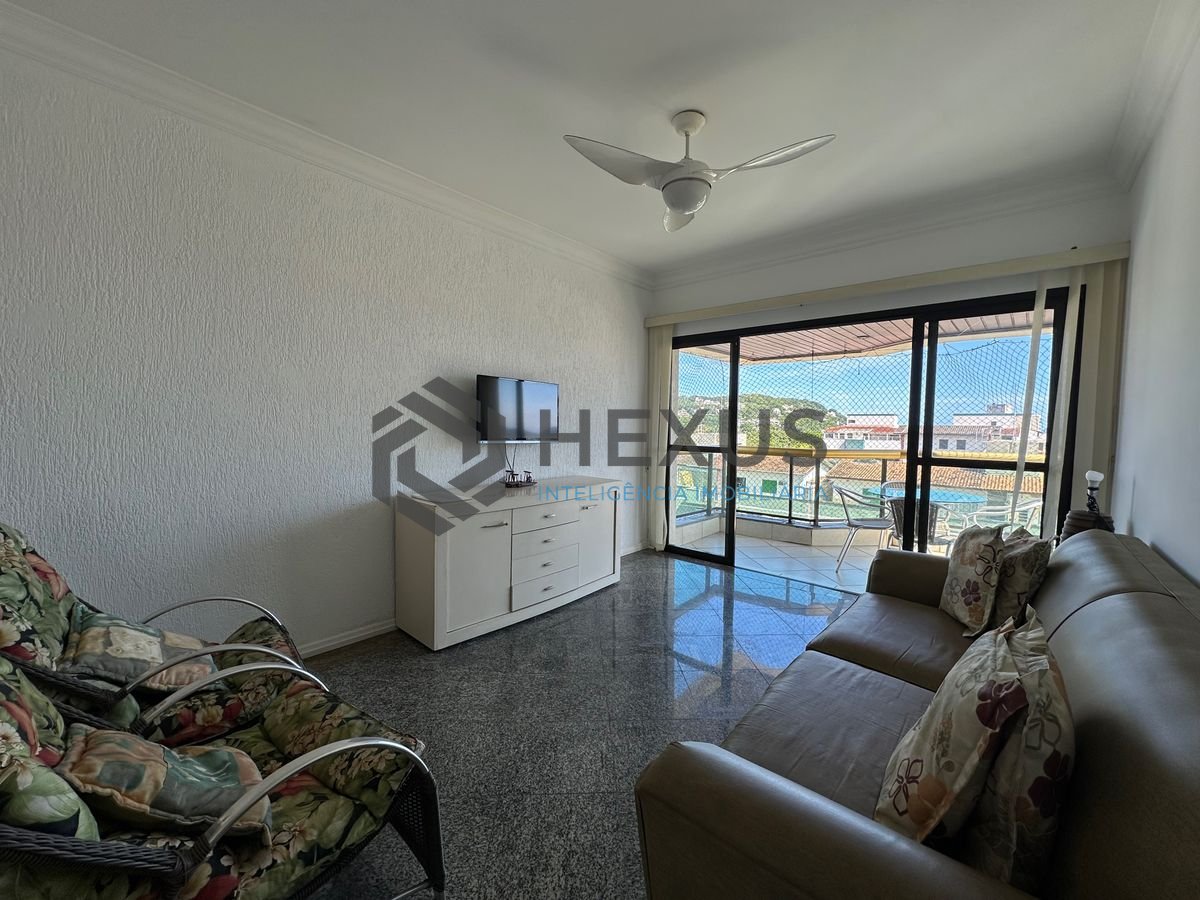 Foto 5 de Apartamento reformado com varanda vista mar e lazer a 350m da praia no Tortugas na Enseada, Guarujá