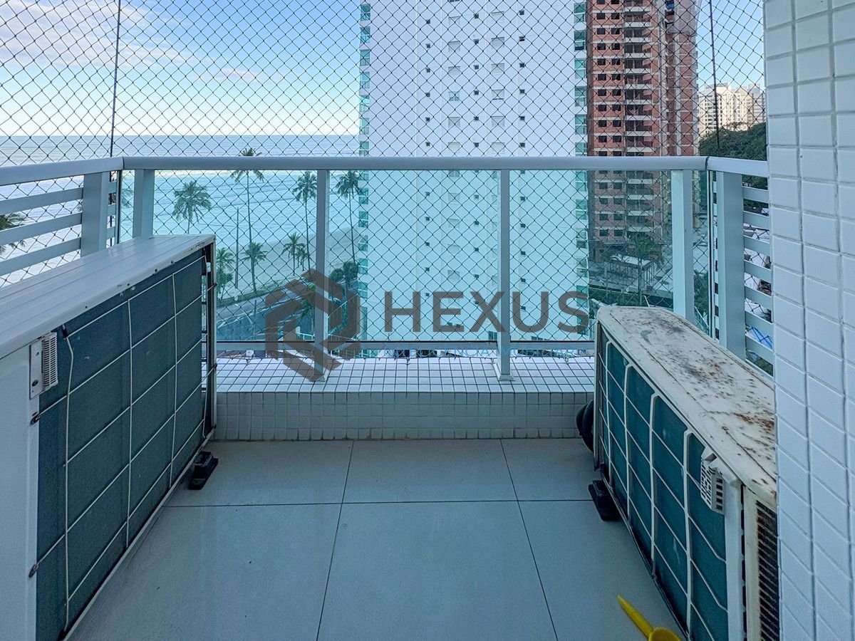 Foto 24 de Apartamento reformado com varanda vista mar e lazer na beira mar da Enseada, Guarujá