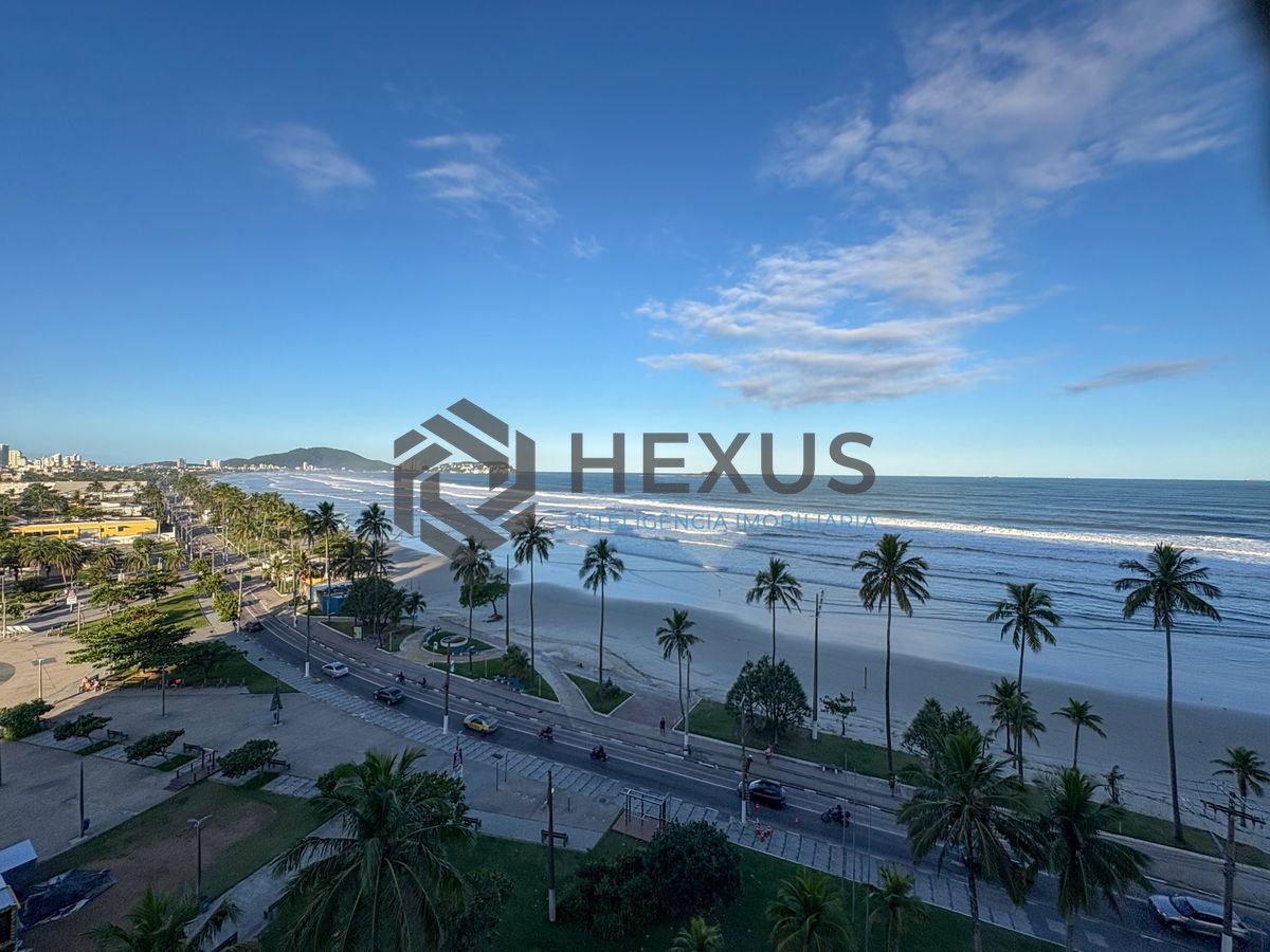 Foto 7 de Apartamento reformado com varanda vista mar e lazer na beira mar da Enseada, Guarujá
