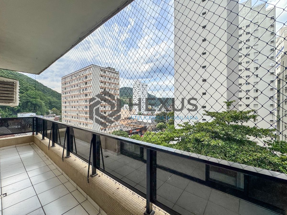Foto 7 de Apartamento com varanda e lazer a 100m da praia nas Pitangueiras, Guarujá