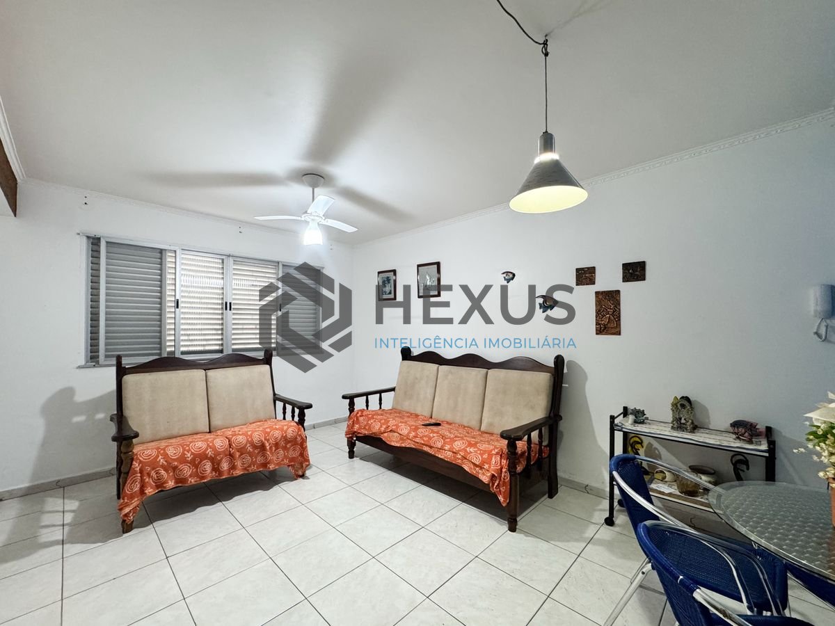 Foto 4 de Apartamento a 160m da praia na região da Vila Alzira no Jardim Astúrias, Guarujá