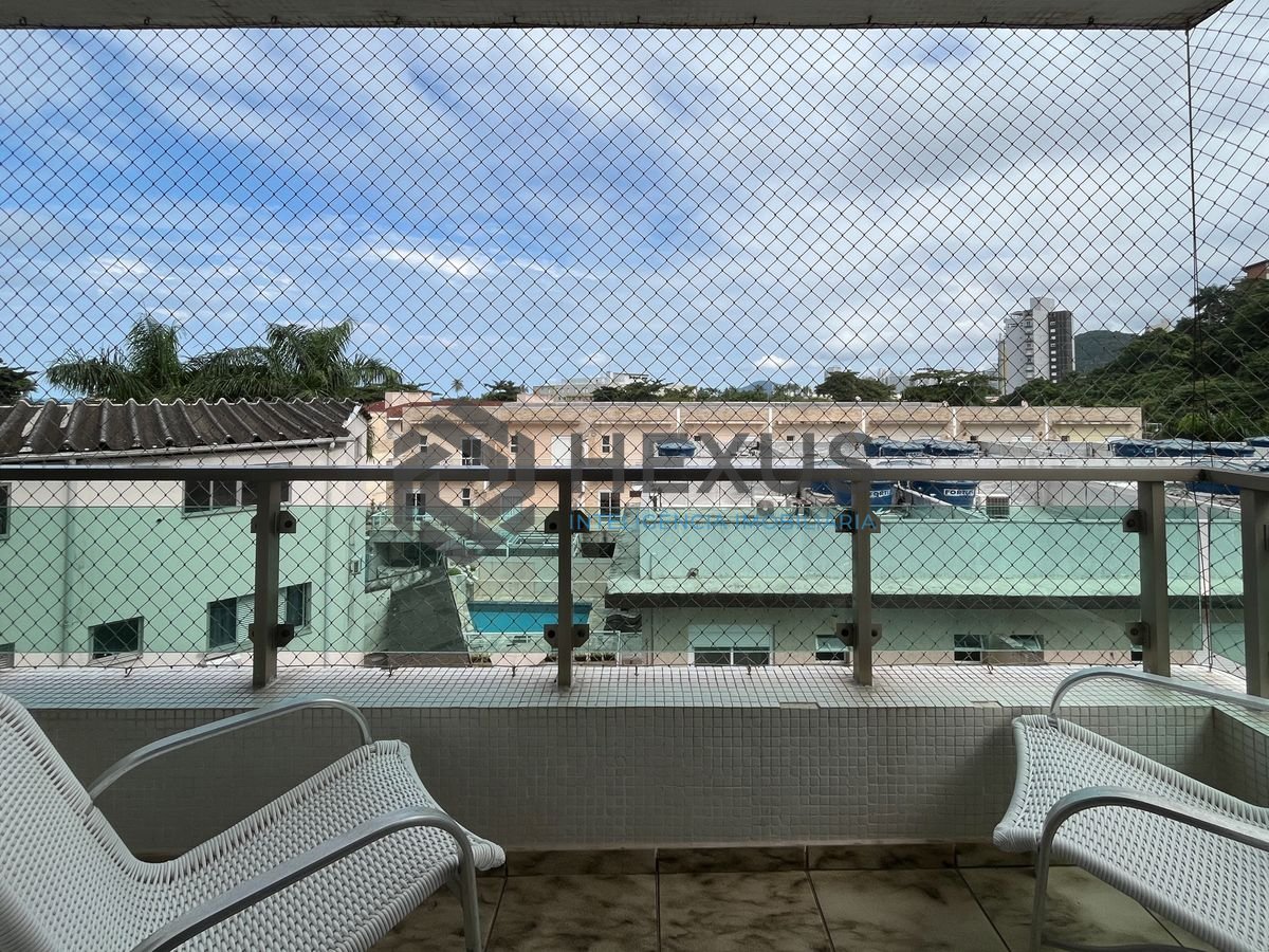 Foto 20 de Apartamento com varanda e lazer na Enseada, Guarujá