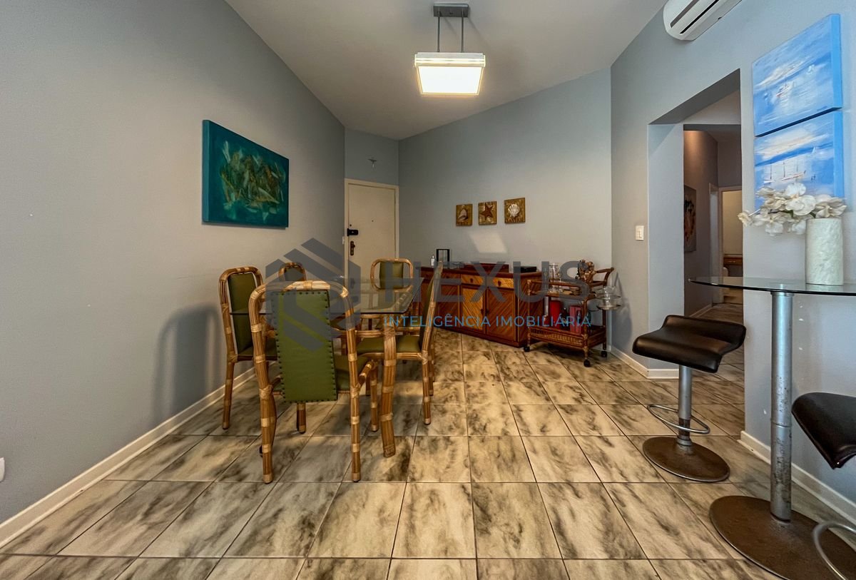 Foto 4 de Apartamento com varanda e lazer na Enseada, Guarujá