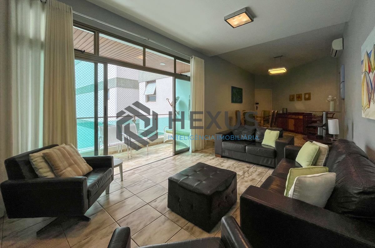 Foto 6 de Apartamento com varanda e lazer na Enseada, Guarujá