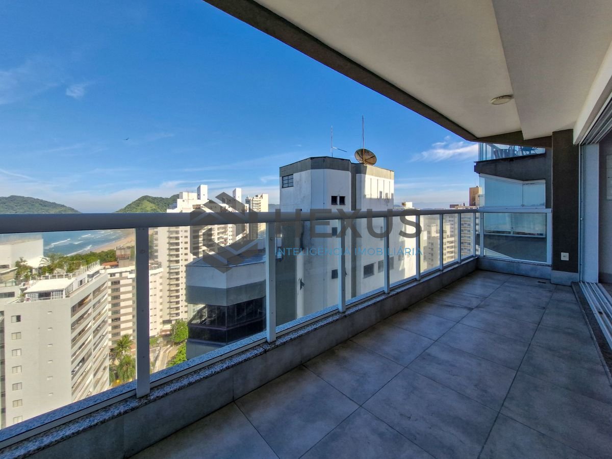 Foto 7 de Apartamento com varanda gourmet vista mar e lazer na beira mar no Jardim Astúrias, Guarujá