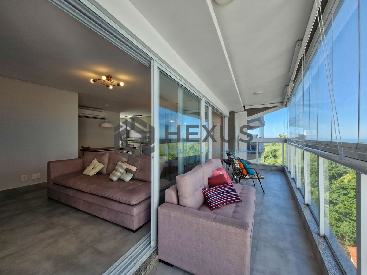 Foto 13 de Apartamento com varanda gourmet vista mar e lazer na beira mar no Jardim Astúrias, Guarujá