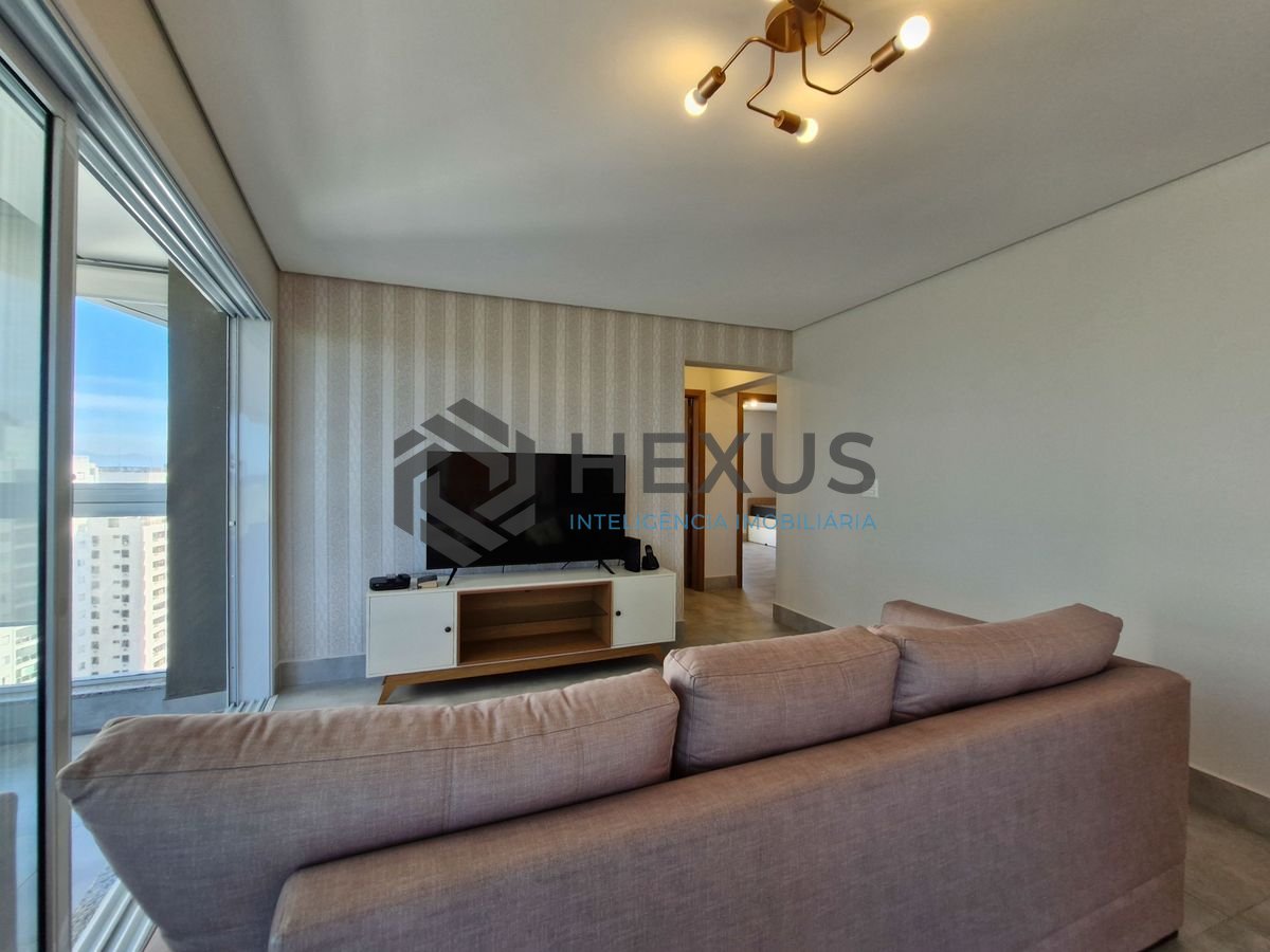 Foto 8 de Apartamento com varanda gourmet vista mar e lazer na beira mar no Jardim Astúrias, Guarujá