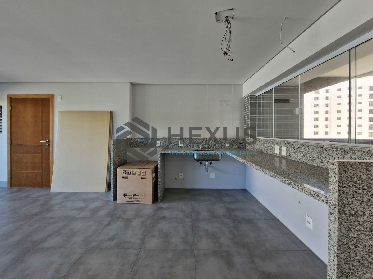Foto 9 de Apartamento com varanda gourmet vista mar e lazer na beira mar no Jardim Astúrias, Guarujá