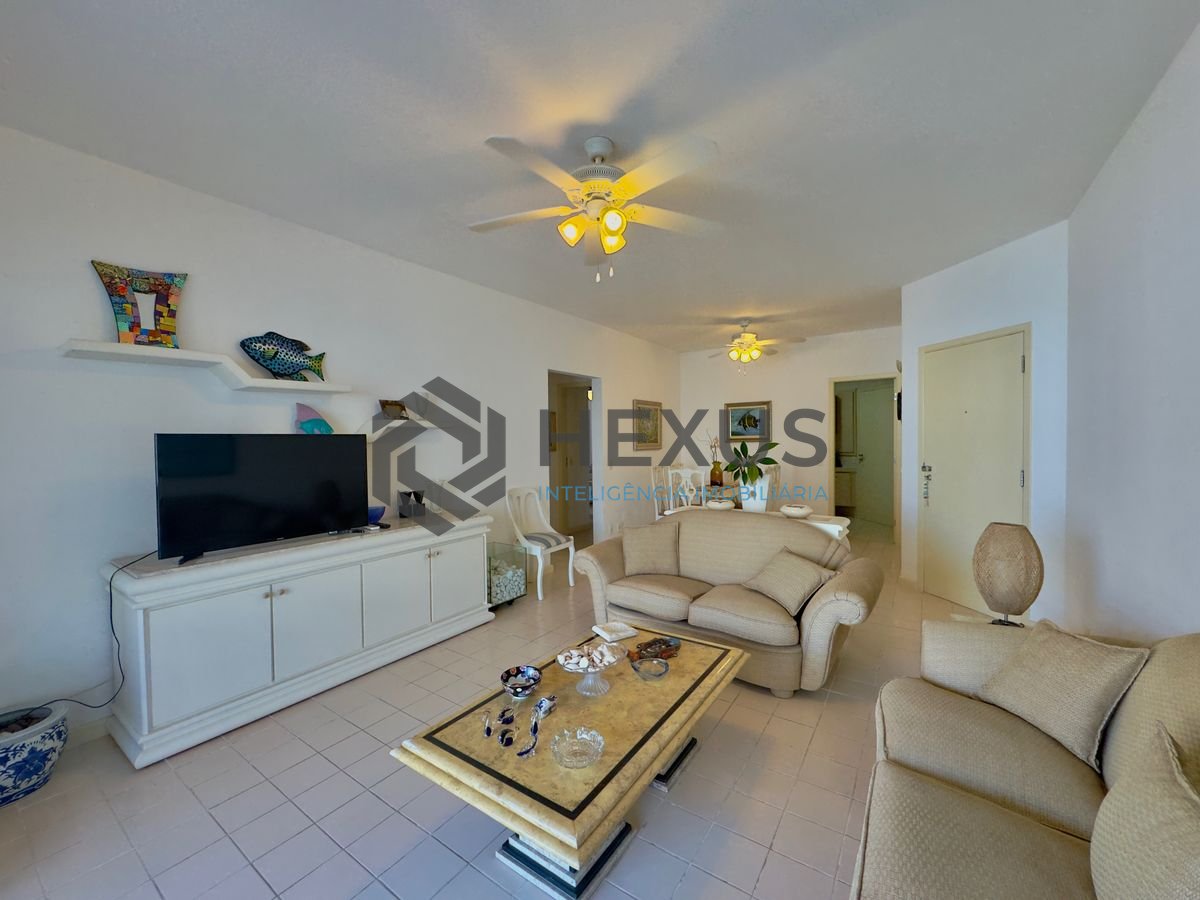 Foto 6 de Apartamento com varanda a 2 quadras da praia nas Pitangueiras, Guarujá