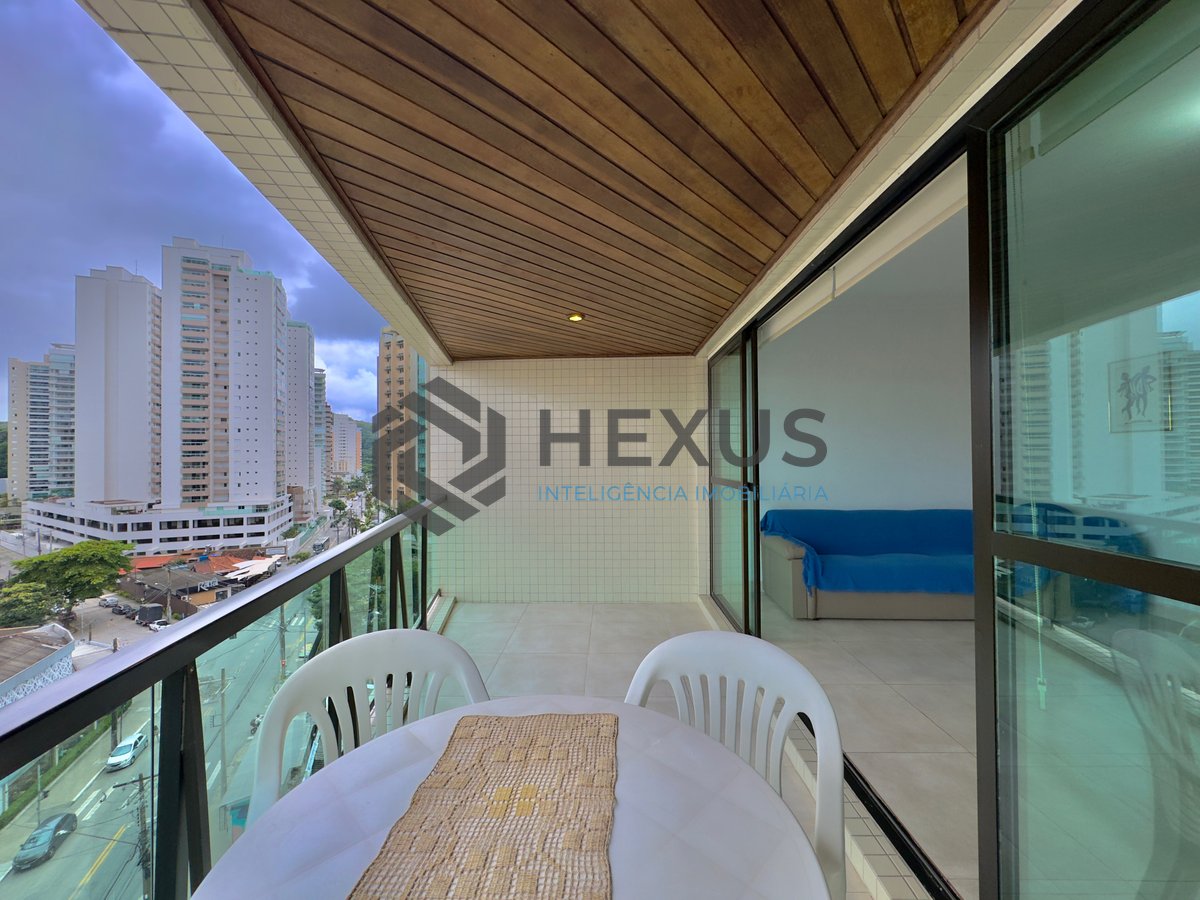 Foto 7 de Apartamento com varanda e lazer no Jardim Astúrias, Guarujá