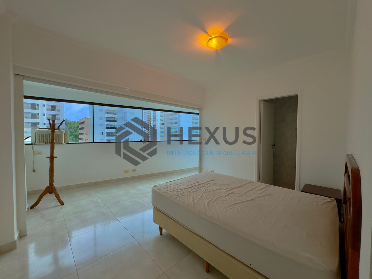 Foto 9 de Apartamento com varanda e lazer no Jardim Astúrias, Guarujá