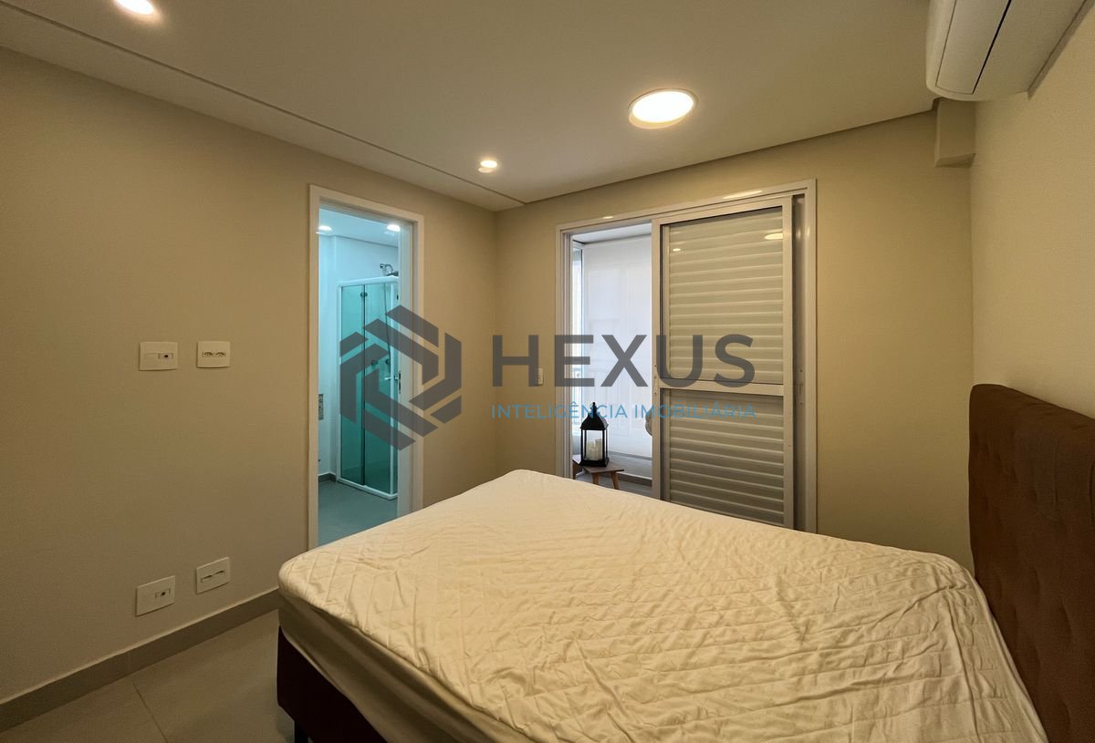 Foto 15 de Apartamento reformado com varanda gourmet e lazer nas Pitangueiras, Guarujá