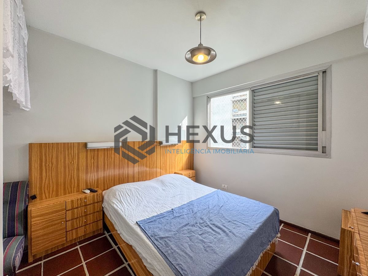 Foto 15 de Apartamento com varanda vista mar e lazer a 1 quadra da praia nas Pitangueiras, Guarujá