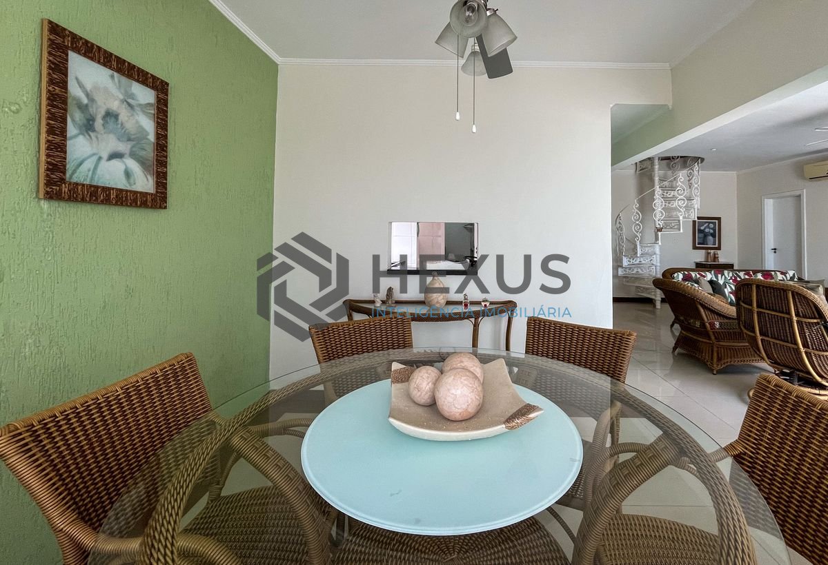 Foto 10 de Cobertura Duplex com varanda gourmet vista mar e lazer a 1 quadra da praia no Tombo, Guarujá