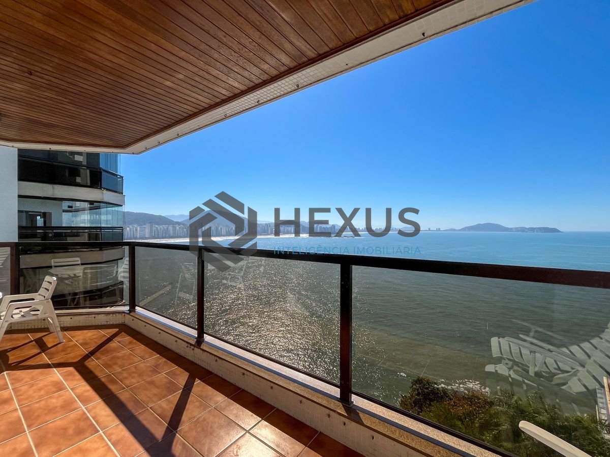 Apartamento frente mar com varanda vista mar e lazer na região do Canto das Galhetas no Jardim Astúrias, Guarujá