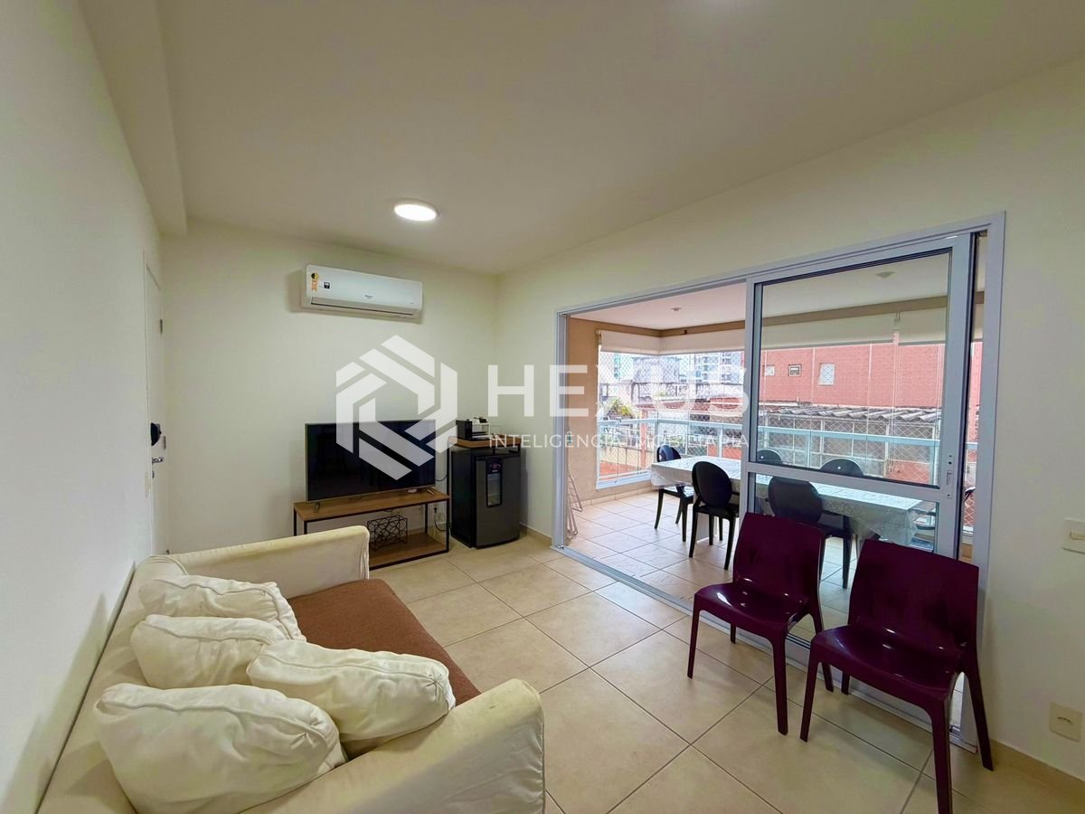 Foto 3 de Apartamento com varanda gourmet e lazer a 400m da praia na Enseada, Guarujá