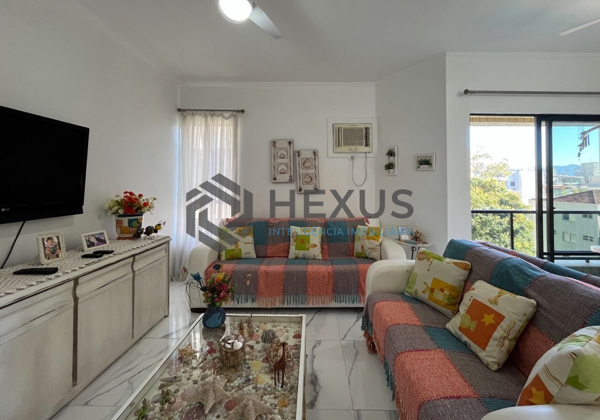 Foto 4 de Apartamento com varanda e lazer na região do Tortugas na Enseada, Guarujá